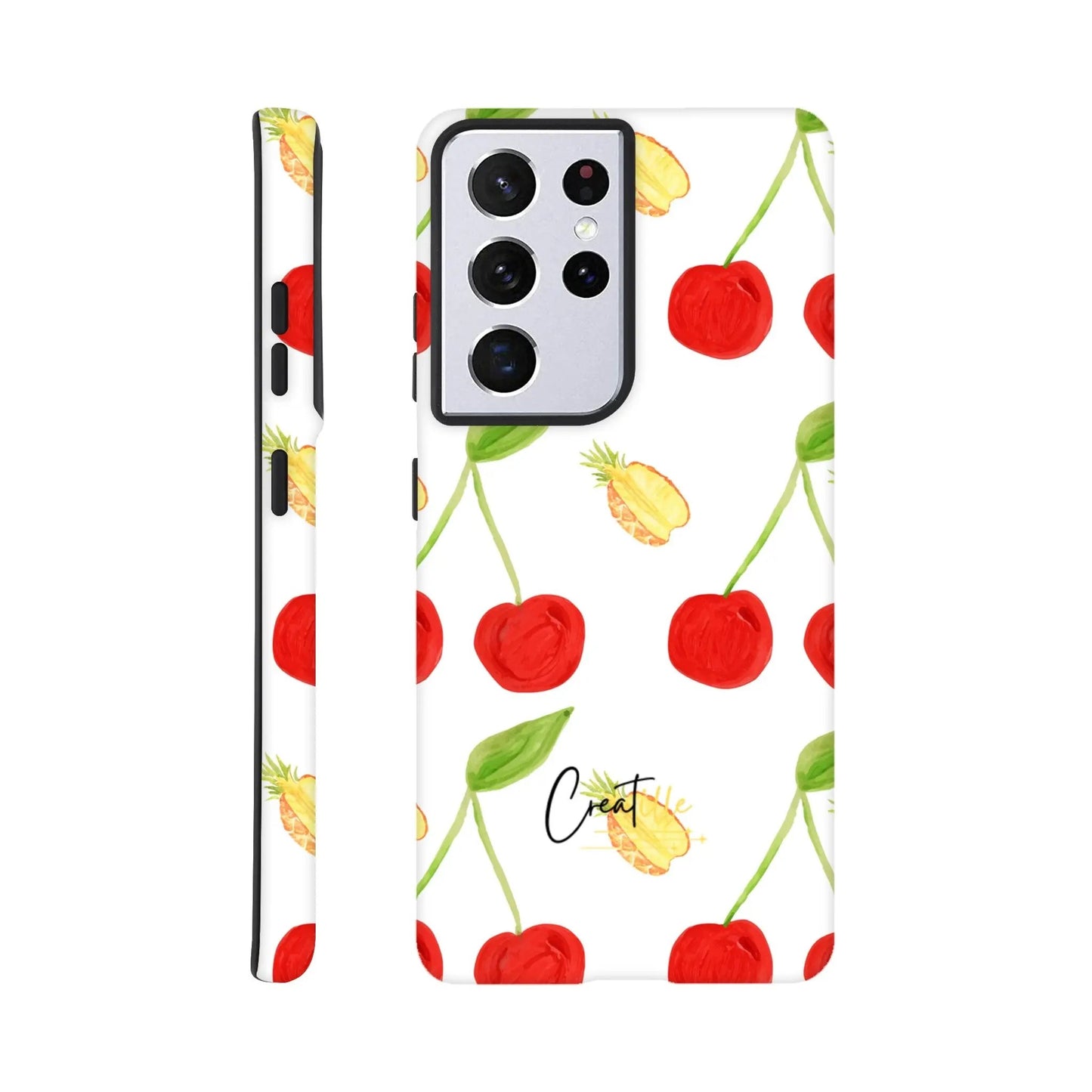 Phone Case Yummy in White Creatille