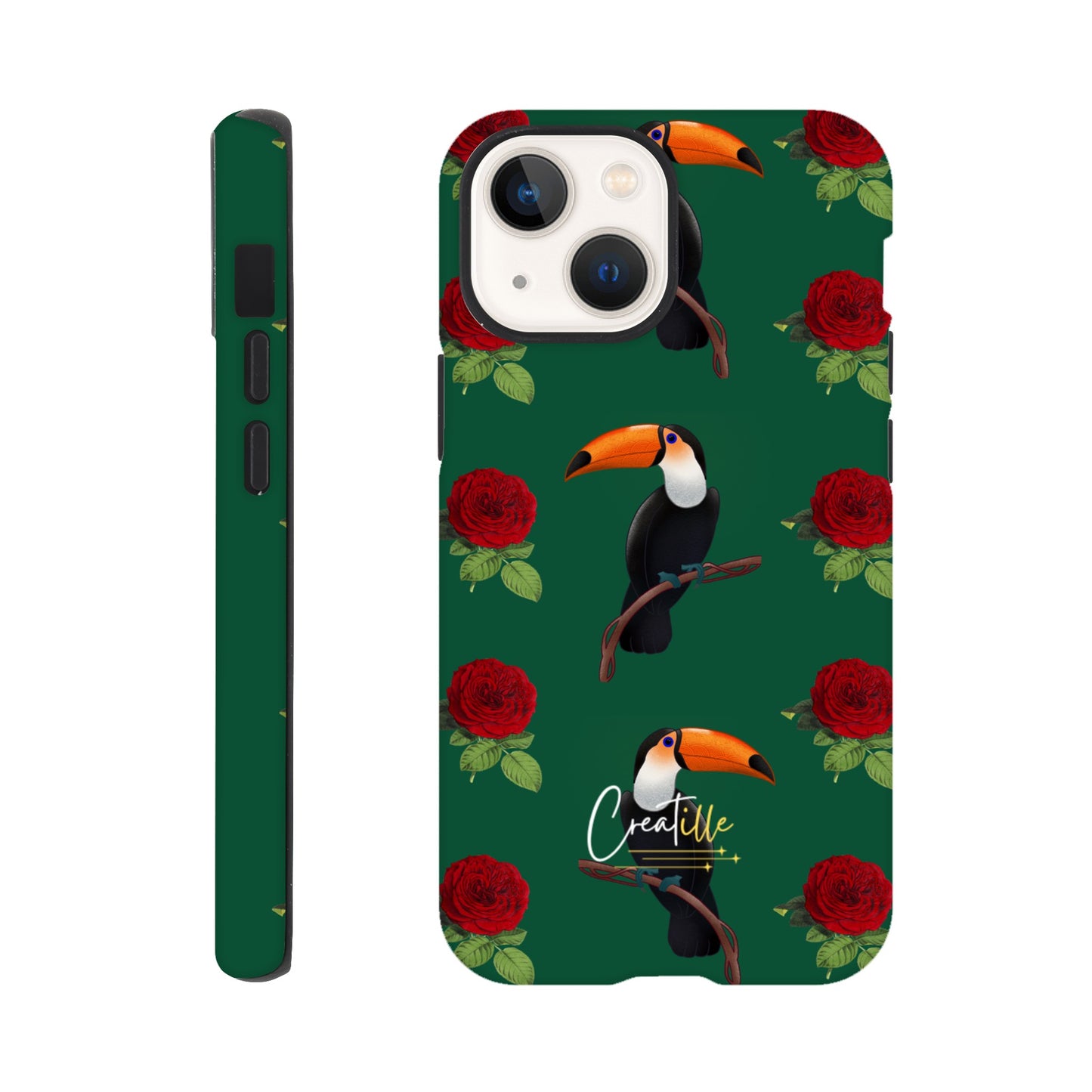 das Toucan iPhone 13 Mini Handyhülle